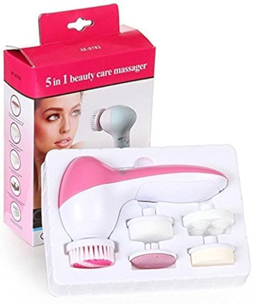 5 In 1 Beauty Care Brush Massager Scrub