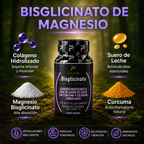 Bisglicinato de Magnesio: Es Hora de Darle a Tu Cuerpo El Equilibrio Que Necesita (Descuento por la compra de más de una unidad)💰