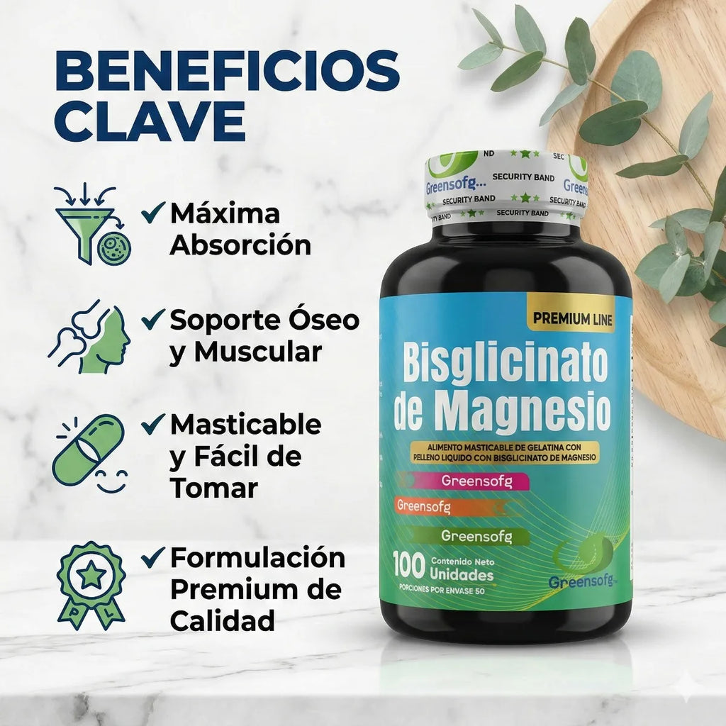 Bisglicinato de Magnesio GREENSOFG