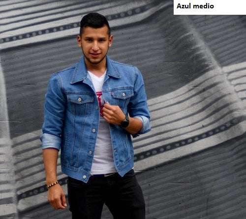 Chaqueta En Jean Para Caballero T18