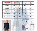 Chaqueta En Jean Para Caballero T18