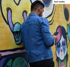 Chaqueta En Jean Para Caballero T18